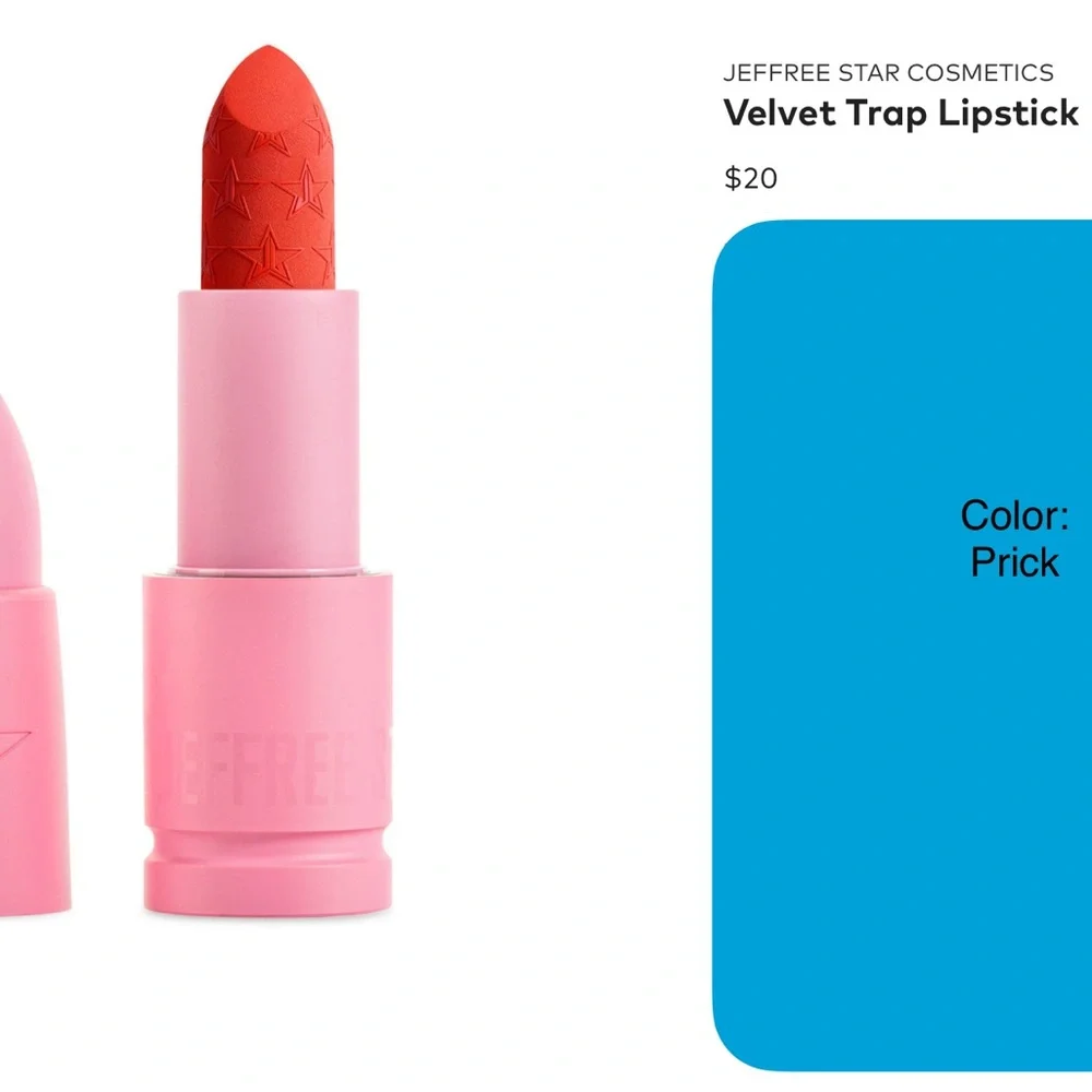 JEFFREE STAR: VELVET TRAP Lipstick: Prick - Picture 4 of 5
